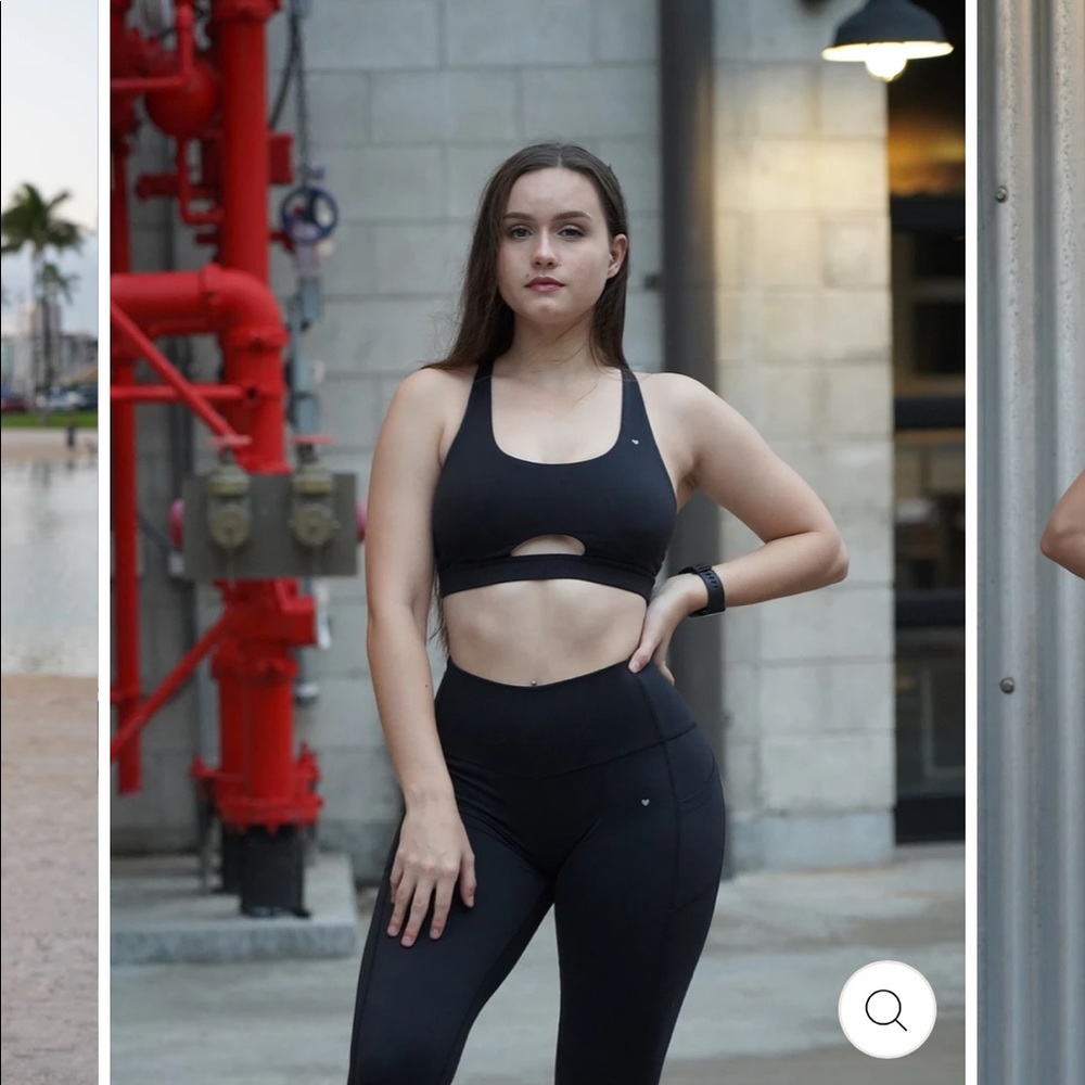 NWT Love Fitness Apparel Leilani Sports Bra - Picture 2 of 5